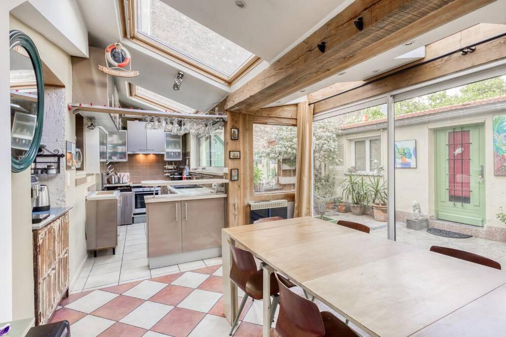 ונסן Appartement De Caractere Avec Jardinet Privatif A 1 Min Metro 1, Paris, Disneyland מראה חיצוני תמונה